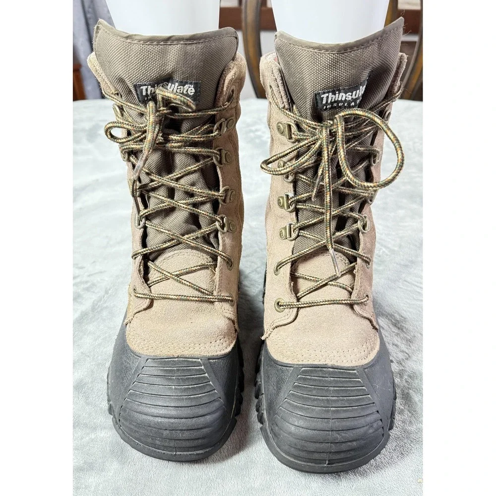 Rocky Boots Womens‎ Size 6 Brown Jasper Trac Insulated Snow Lace Up Winter Warm